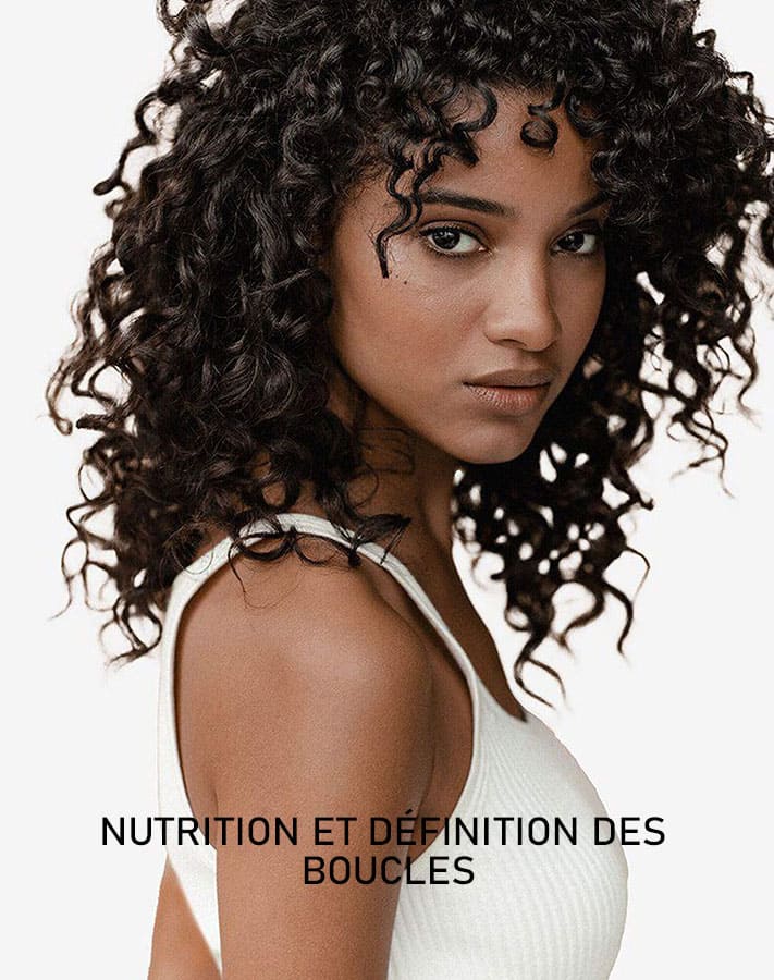 Nutrition et définition des Cheveux bouclés