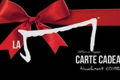 QUEL CADEAU LUI OFFRIR Á NOËL ? La M Carte Cadeau du salon de coiffure-barbier-concept-store Aurélien Magnano