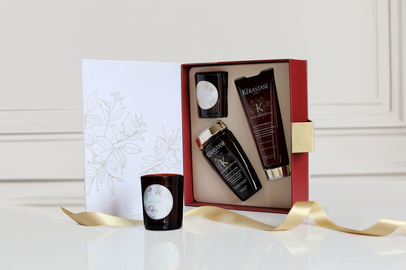 Le coffret Aura Botanica Noël de Kerastase -Aurelien Magnano- salon de coiffure Montauban