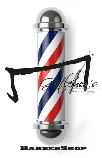Les services d'entretien de Barbes et de rasage pour Homme-barberpole-barbershop-des préstation au poils de notre barbier Aurélien à coté de Montauban-tarn et garonne