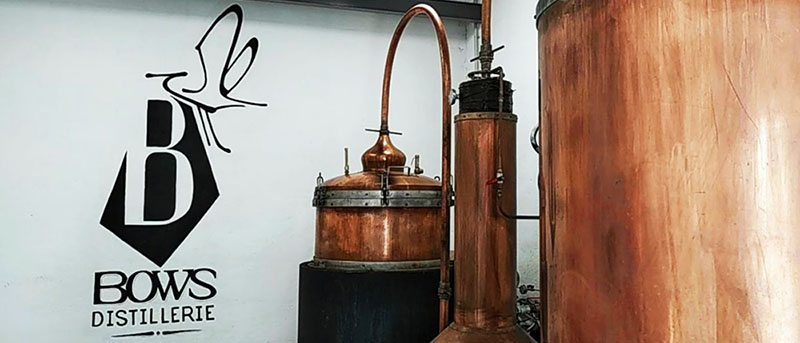 L'alanbic de la distillerie BOWS a Montauban