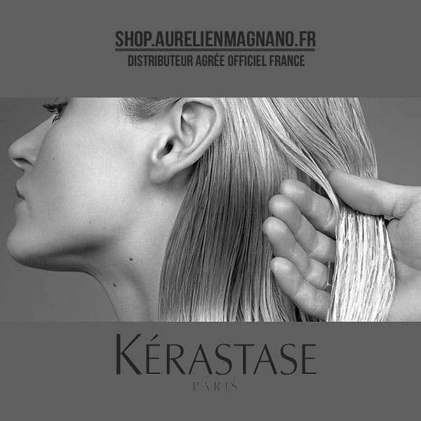Aurelien Magnano Shopping distributeur agree kerastase France - mains qui touche les cheveux d-une femme blonde