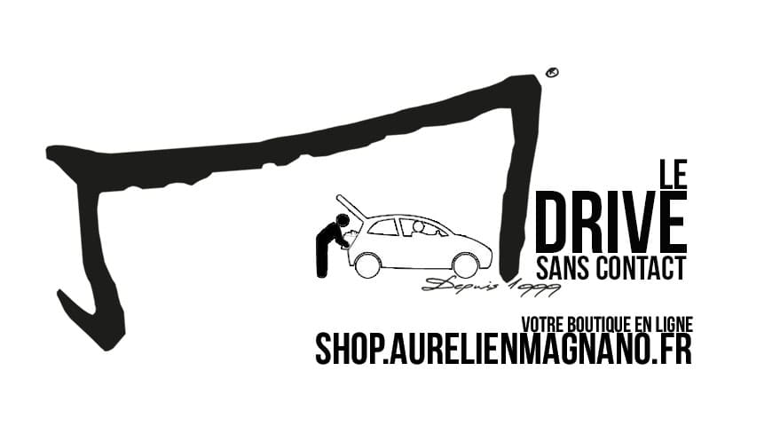 Faire un drive sur la boutique en ligne Aurelien Magnano