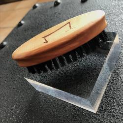 la brosse de barbe du barbier aurelien magnano