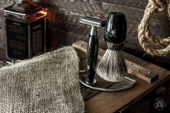 Coffret de rasage MUHLE chez votre barbier aurelien magnano mobntauban