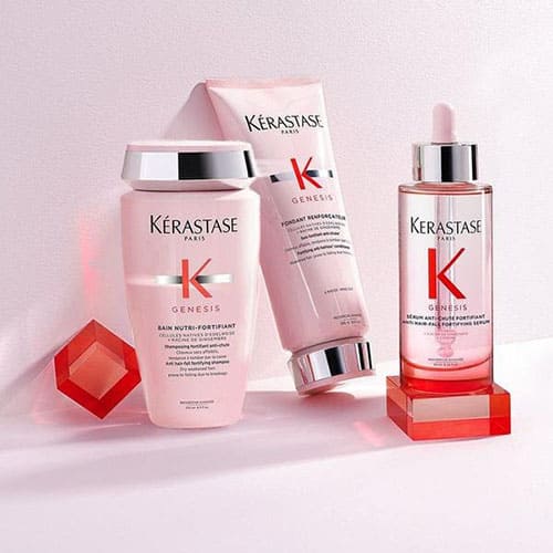 La gamme GENESIS de Kérastase CONTRE LA CHUTE REACTIONNELLE DU CHEVEU genesis-kerastase-pack-traitement-chute-de-cheveux-occasionnelle