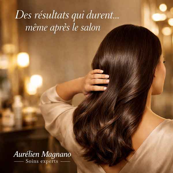 soins capillaires professionnels à la maison recommandés par coiffeur expert Montauban cheveux brillants et hydratés