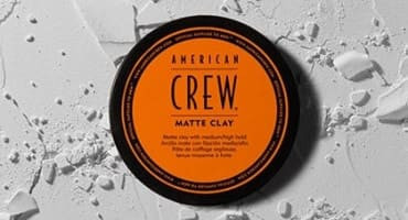 MATTE CLAY AMERICAN CREW-une pate d'argile pour cheveux court a mi-long