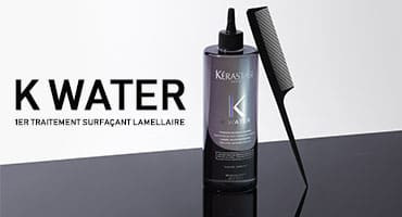 K Water, entre fluidité et brillance pour un brushing parfait et un effet glow immédiat. Découvrez tous les produits Kérastase à destination des Professionnels-Tous les Produits-Toutes les Nouveautés-Le Salon Aurelien Magnano