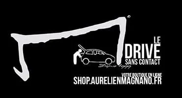 Le drive sans contact du shop ou boutique coiffure et barbier en ligne Aurelien Magnano