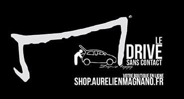 Le drive sans contact du shop ou boutique coiffure et barbier en ligne Aurelien Magnano