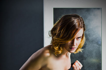 "Julie" Hombré Hair moka sur carré matière-coiffure-coupe-coiffeur-aurelien-magnano ©AurelienMagnanoStudios